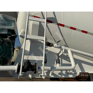 Semi-remorque LUYI 3 essieux pour charges sèches, 60 tonnes, certifiée, pour ciment et aliments en vrac, à vendre - Product Image 5