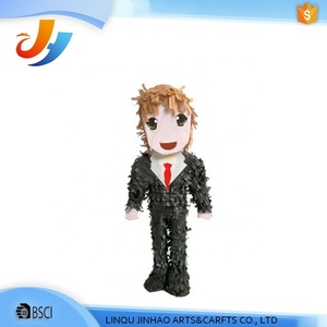 Pinatas <span class=keywords><strong>de</strong></span> fête d'anniversaire unique Jouets cercle plié arc-en-ciel avec pompon - Product Image 5