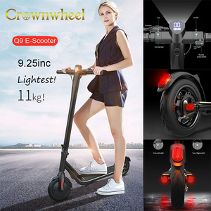 Precio directo de fábrica del fabricante <span class=keywords><strong>Patinete</strong></span> eléctrico para adultos para niños Característica de pie 36V Plegable de dos ruedas PU 350W Potencia 250W - Product Image 5