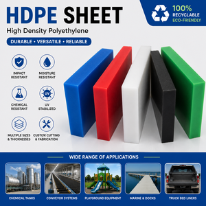 Feuille de PE UHMWPE 3mm 5mm 6mm 8mm 10mm 12mm 4*8, fabrication sur mesure, panneau <span class=keywords><strong>en</strong></span> plastique polyéthylène, feuille de HDPE avec découpe personnalisée - Product Image 1