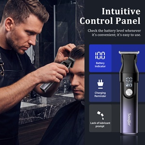 Sonifer SF-9799 <span class=keywords><strong>Tondeuse</strong></span> à <span class=keywords><strong>cheveux</strong></span> magnétique portable 6 en 1 sans fil, <span class=keywords><strong>tondeuse</strong></span> à barbe électrique, kit de toilettage pour hommes - Product Image 3