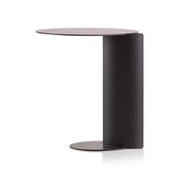 Table basse ronde minimaliste italienne en acier inoxydable, design scandinave, durable, noire, pour salon, mobilier de maison