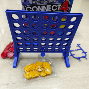 <span class=keywords><strong>Jeu</strong></span> <span class=keywords><strong>de</strong></span> société éducatif classique <span class=keywords><strong>4</strong></span> en ligne pour enfants, 2 joueurs, familial, en plastique, 100 pièces, magnifique boîte colorée - Product Image 5