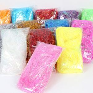 8g Colorful Raffia Grass Fillers, Shredded <b>Paper</b> for Gift Box Packaging, Cosmetic Decor, Party Favor Supplies, Bulk - Product Image 3