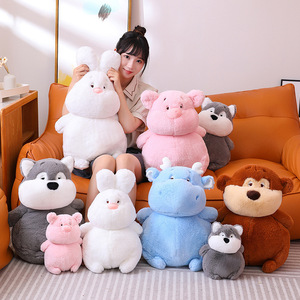 Série paresseuse, décoration de chevet unisexe, petit animal mignon en peluche courte, 25 cm, rembourrage en coton PP, jouet en peluche pour la chambre de fille - Product Image 4