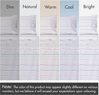 Ensemble de draps de lit de luxe pour hôtel, 4 pièces, respirant et rafraîchissant, poches profondes, extra doux, sans plis, Oeko-Tex