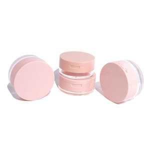 10g 20g Vòng flapper Matte lỏng bột <span class=keywords><strong>container</strong></span> xách tay lỏng bột bao bì với gương bột Puff - Product Image 5