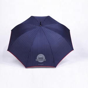 <span class=keywords><strong>Parapluie</strong></span> de <span class=keywords><strong>golf</strong></span> coupe-vent à rayures de haute qualité pour hommes - Product Image 4