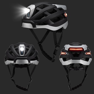 <span class=keywords><strong>Casque</strong></span> de vélo intelligent avec phares LED, clignotants, écouteurs étanches et Bluetooth - Product Image 3