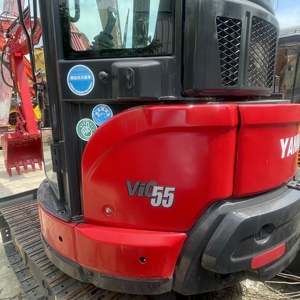 Miniexcavadora Usada YANMAR ViO55-6B de 5.5 Toneladas con Giro Cero y Orugas Hidráulicas - Product Image 3