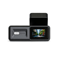 Caméra embarquée 4G 2K+1080P WiFi avec vision nocturne, capteur G, double objectif, enregistreur vidéo DVR pour voiture, caméra embarquée avec GPS intégré, prend en charge les cartes TF de 32 Go à 256 Go