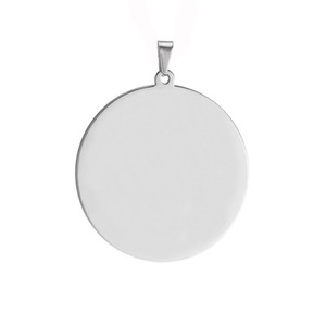 Collane con Ciondolo Personalizzabile con Incisione Gratuita di Nome, Logo o Informazioni, in Acciaio Inossidabile con Catena Gratuita da <span class=keywords><strong>24</strong></span> Pollici per Uomo e Donna - Product Image 6