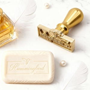 Moule de presse à logo en laiton personnalisé pour savon - Outil de gaufrage de savon haute précision pour les marques de savon artisanal - Product Image 6