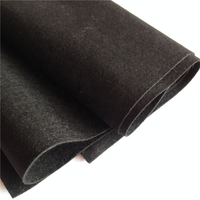 Popular New Producing Wool Interlining Nonwoven Fabric High Grade Neckline Felt Under Collar Felt for Mens Suit Collar Linings