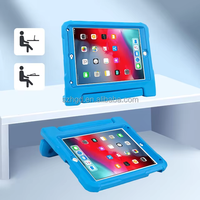 Étuis pour tablette HGD pour iPad Mini 6 2021 A15 8,3 pouces avec protection d'écran intégrée, coque robuste antichoc avec support et sangle