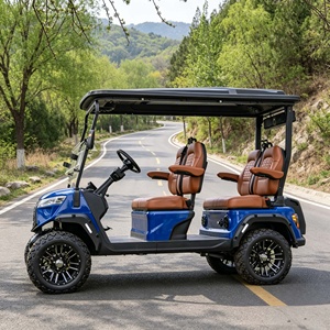 Carrito <span class=keywords><strong>de</strong></span> Golf Eléctrico Todoterreno para 4-6 Pasajeros, Vehículo Utilitario <span class=keywords><strong>de</strong></span> Turismo para Hotel, Comunidad - Product Image 1