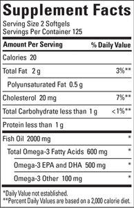 プライベートラベル深海魚油EPA18 & DHA12オメガ3カプセル大人が使用するメモリの改善と血液の調節 - Product Image 3