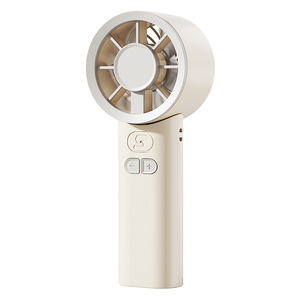 <b>Mini</b> Rechargeable Handheld <b>Fan</b> With Foldable Design <b>USB</b> Powered Portable Cooling For Student Outdoor Use - Product Image 1