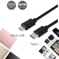 Usine USB C vers Micro USB Câble de charge de données Micro USB-C Compatible pour MacBook iPhone 15 Samsung PC/ordinateur portable avec un Port USBC