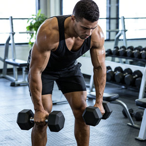 Mancuernas Hexagonales de Hierro Fundido de 20 kg para Entrenamiento de Fuerza y Fitness, Equipo de <span class=keywords><strong>Gimnasio</strong></span> - Product Image 2