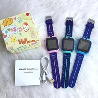 Jam Tangan Pintar GPS Pelacak Anak Q12 Jam Tangan Anak BT Kartu SIM Android Telepon Anak Smartwatch Q12 Jam Tangan Pintar untuk Anak