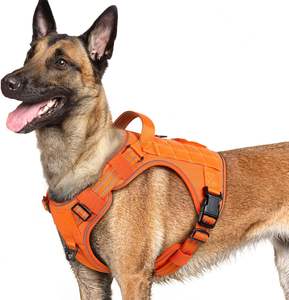 Free Sample High Quality Tactical <b>Dog</b> Chest <b>Harness</b> Multi-adjustable Comfortable to Wear Suitable for Medium and <b>Large</b> <b>Dogs</b> - Product Image 3