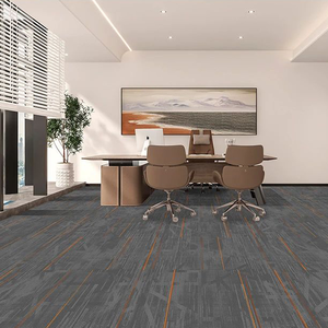 La taille et la couleur du tapis en boucle de nylon peuvent être personnalisées pour les salons et les bureaux. - Product Image 4