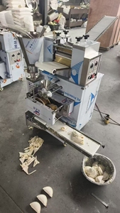 Machine électrique automatique de fabrication de samosas, sorrentinos, raviolis, pelmeni et dumplings, en acier inoxydable de qualité alimentaire, motorisée, prix compétitif - Product Image 3