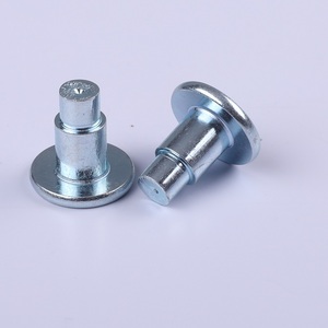 Hai hoặc ba Vai đinh tán thép carbon rắn ruck Stud bước đinh tán của đầu phẳng mạ kẽm - Product Image 4