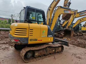 Miniexcavadora XCM G XE55DA de 5.5 Toneladas, Modelo 2022, con Motor, Control PLC y Componentes de Motor/Engranajes de Alta Resistencia - Product Image 3