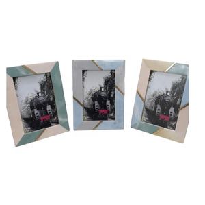 Cadre Photo Flottant Vintage Décoration Murale Décor à la Maison Résine Laiton Incrustation Bois Cadre Photo Tailles 4x6 5x7 8x10 6x8 Logo Personnalisé Cadeau - Product Image 6