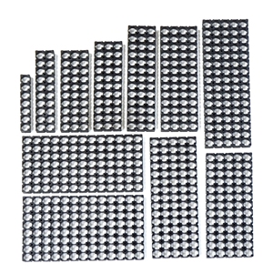 21700 Battery Holder <b>Bracket</b> 3x6 3x8 4x8 13x8 Grid Flame Retardant Plastic Spacer 22.5mm Pitch 21.2mm Hole for Lithium Battery - Product Image 2