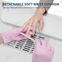 Table de Manucure et Chaise de Luxe pour Salon de Beauté avec Collecteur de Poussière et Tiroirs Multiples – Poste de Manucure Professionnel