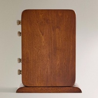 Calendrier Perpétuel Minimaliste Moderne en Bois, Affichage de la Date, Organisateur de Bureau, Décoration de Table pour la Maison et le Bureau