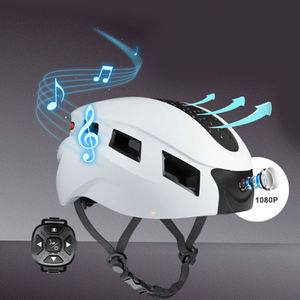 <b>Smart</b> Cycling Helmet Built-In 1080P <b>Camera</b> <b>WiFi</b> Voice Control Music Rear Turn Signal Safety Helmet - Product Image 6