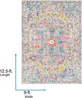Mur à mur Extra Large Tapis Salon Tapis De Luxe Tapis 4m Élégant Oriental Vintage Polyester Abstrait Moderne 2mm