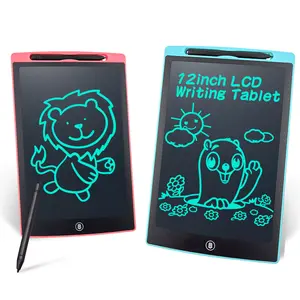 12 pouces électronique LCD tablette d'écriture planche à dessin graphique bloc-notes pour enfants meilleurs cadeaux de noël Offre Spéciale