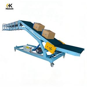 Transportador <span class=keywords><strong>de</strong></span> Contenedores Móvil Automatizado HEKON, <span class=keywords><strong>Cinta</strong></span> <span class=keywords><strong>Transportadora</strong></span> <span class=keywords><strong>Extensible</strong></span> para Carga y Descarga <span class=keywords><strong>de</strong></span> Contenedores en Camiones - Product Image 4