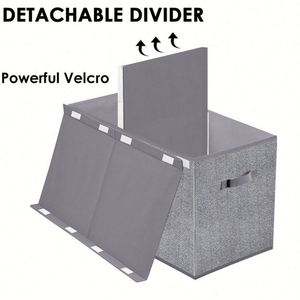 Caja de Almacenamiento de Tela Plegable, Organizador de Armario, Resistente, para el Hogar, Venta al por Mayor - Product Image 4