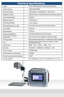 Machine de marquage laser portable de haute qualité 20w, adaptée à divers métaux, portative