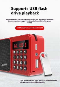 Loa Radio <span class=keywords><strong>FM</strong></span> Mini Di Động với <span class=keywords><strong>USB</strong></span>/TF/<span class=keywords><strong>FM</strong></span> Gurbani - Product Image 3