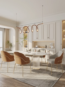 Solución Interior de Renovación de Casa Completa de Estilo Francés Moderno, Proyecto Llave en Mano Residencial de Alta Gama Personalizado para Villas y Hoteles - Product Image 2