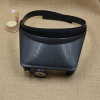 BIJIA 1.5x 3x 9.5x 11x bandeau loupe broderie outil de réparation pour l'atelier d'inspection casque loupe pour la lecture