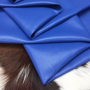 Printemps et été nouvelle mode en cuir de mouton véritable <span class=keywords><strong>style</strong></span> <span class=keywords><strong>marin</strong></span> bleu chaud pour chaussures et meubles approvisionnement de race mixte - Product Image 2