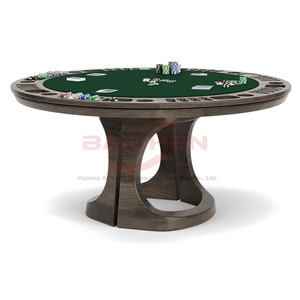 <span class=keywords><strong>Precio</strong></span> al por mayor Venta directa Mesa de póquer comercial de lujo Mesa de póquer de lujo de 6 plazas con barajador - Product Image 4