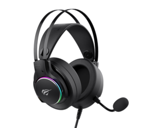Havit H2007u USB Có Dây 7.1 DJ Stereo Surround Điều Khiển Âm Lượng Audifonos Gamer RGB Mic Headphone Chơi Game Tai Nghe Cho <span class=keywords><strong>PS4</strong></span> Xbox - Product Image 2