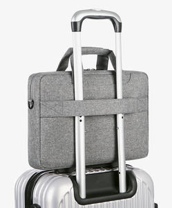 Vente en gros sac à bandoulière pour ordinateur <span class=keywords><strong>portable</strong></span> 15.6 mallette en polyester étanche avec profondeur réglable en bas - Product Image 5