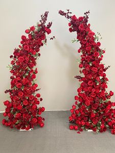 Usine d'<span class=keywords><strong>arche</strong></span> de mariage de fleur de rose artificielle toile de fond de mariage <span class=keywords><strong>en</strong></span> gros arc floral <span class=keywords><strong>pour</strong></span> décoration de mariage - Product Image 2