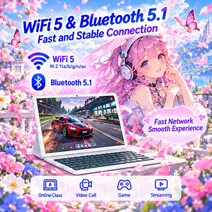 En stock, tablette PC portable 10,1 pouces Intel N5030 8 Go 128 Go SSD Win 11, clavier et support gratuits, mini ordinateur portable 2 en 1 - Product Image 4