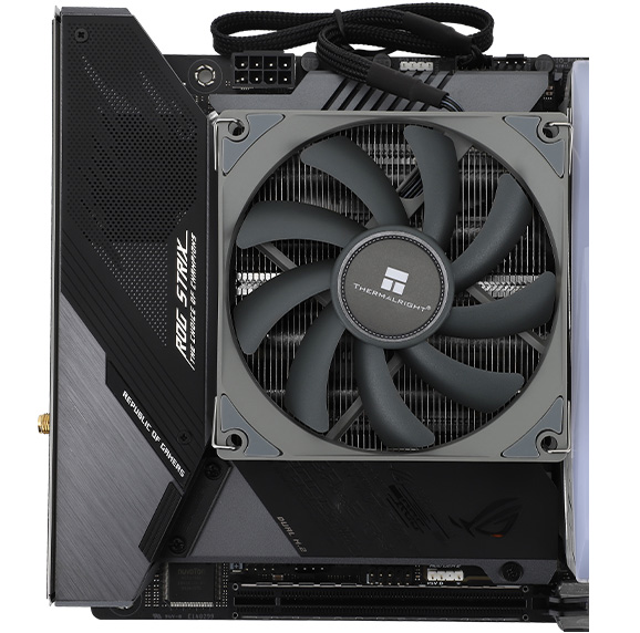 Dissipatore CPU AXP90 X47 Full – 4 Heatpipe In Rame, 92 Mm, Silenzioso (22,4 DBA), Per ITX E Schede Madri AMD/Intel